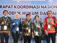 Delegasi DPRD Murung Raya di Forum Nasional Sinergitas Produk Hukum di Kendari.