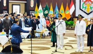 Gubernur Kalteng Lantik Bupati-Wakil Bupati Periode 2025-2030, Siap Kejar Ketertinggalan dengan Program 100 Hari Kerja