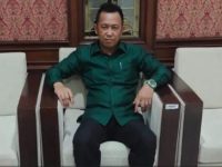 Wakil Ketua Komisi II DPRD Murung Raya, H. Johansyah saat memberikan keterangan pers