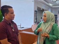 Wakil Ketua I DPRD Murung Raya, Dina Maulidah, mendorong Perumda Danum Pomolum untuk membuka layanan pengaduan daring