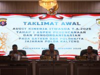Kapolda Kalteng buka Taklimat Awal Audit Kinerja Itwasda 2026 di Mapolda