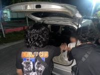 Tim Jatanras Polresta Palangka Raya saat mengamankan terduga pelaku KDRT di kawasan Bukit Tunggal