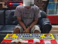 Petugas Ditresnarkoba Polda Kalteng menangkap pengedar sabu asal Sampit