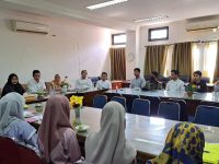 Dina Maulidah bertemu pimpinan FAH UIN Alauddin Makassar