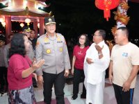 Kapolda Kalteng meninjau pengamanan ibadah Imlek di Vihara Avalokitesvara Palangka Raya