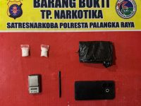 Barang bukti sabu 10 gram hasil pengungkapan polisi