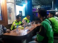 Pengemudi ojol melapor ke Satlantas Polresta Palangka Raya terkait balap liar di sejumlah jalan kota
