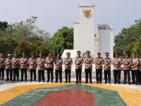 Polresta Palangka Raya ziarah di TMP Sanaman Lampang