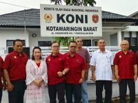 Pengurus KONI Kalteng memantau kesiapan Porprov 2026 di Kobar