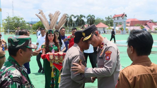 Wakapolda Kalteng tiba di Murung Raya disambut Kapolres dan Forkopimda