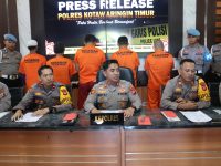 Polres Kotim rilis kasus curanmor dan penggelapan di Sampit