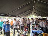 Kapolda Kalteng dan Forkopimda cek sarpras kesiapsiagaan karhutla di Palangka Raya