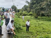 Polisi amankan pengukuran lahan posko anti narkoba Puntun
