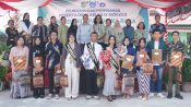 Suasana acara perpisahan siswa kelas 9 SMPN 9 Palangka Raya tahun ajaran 2025/2026