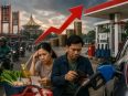 Ilustrasi tekanan ekonomi warga setelah harga Pertamax naik menjadi Rp16.250 per liter pada Juni 2026