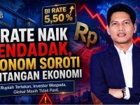 Ekonom Kalimantan Tengah Rio Kriswana memberikan analisis mengenai kenaikan BI Rate menjadi 5,50 persen