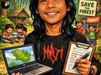 Ilustrasi AI: Alumni Universitas Palangka Raya menjadi sorotan terkait polemik syarat calon rektor UPR
