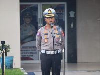 Ditlantas Polda Kalteng sosialisasikan konfirmasi tilang ETLE kepada masyarakat.