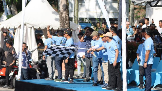 Kapolda Kalteng menghadiri pembukaan Drag Bike Gubernur Cup 2026 di Palangka Raya