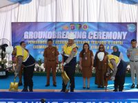 Kapolda Kalteng melakukan groundbreaking Gedung Layanan Terpadu Rumkit Bhayangkara