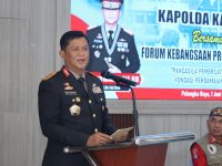 Kapolda Kalteng bersama Forum Kebangsaan saat Coffee Morning Hari Lahir Pancasila di Mapolda Kalteng