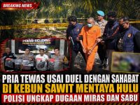 Polisi mengungkap kasus pembunuhan di kebun sawit Mentaya Hulu yang menewaskan seorang pria akibat luka tusuk