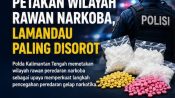 Ilustrasi jalur perbatasan Kalbar-Kalteng yang menjadi sasaran distribusi jaringan narkoba