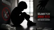 Ilustrasi Peringatan Ancaman Penyalahgunaan NAPZA pada anak usia dini