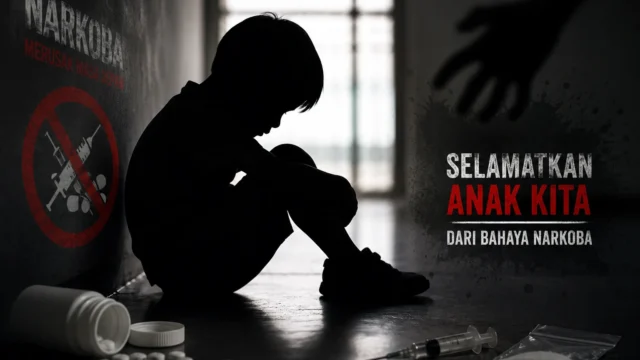 Ilustrasi Peringatan Ancaman Penyalahgunaan NAPZA pada anak usia dini