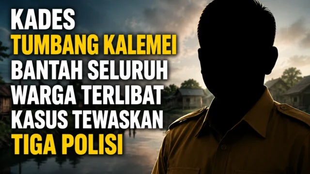 Ilustrasi Kepala Desa Tumbang Kalemei Herihandy memberikan klarifikasi terkait kasus di Katingan.