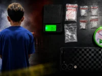 Petugas Polres Kotim mengamankan barang bukti sabu dalam pengungkapan dua kasus narkotika di Kabupaten Kotawaringin Timur.