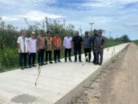 Pemantauan Kondisi Jalan Kuala Pembuang–Pelabuhan Segintung di Kabupaten Seruyan.