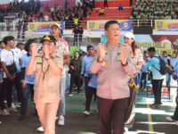 Kapolda Kalteng membuka Kejuaraan Bola Voli Kapolda Kalteng Cup II 2026 di GOR Serbaguna Palangka Raya.