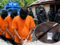 Ilustrasi Personel kepolisian melakukan pengamanan dalam pengembangan kasus penyerangan anggota Satresnarkoba Polres Katingan.