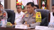 Kapolda Kalteng saat konferensi pers mengungkap perkembangan kasus Tumbang Kalemei