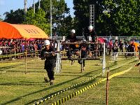 Unjuk Tampil, Tim ERP Juara 1 Lomba Ketangkasan Damkar Palangka Raya 2026