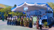 Peluncuran buku Dari Sekolah untuk Bumi pada HUT ke-67 SMAN 1 Palangka Raya.