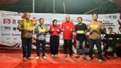 SMSI Kalteng menggelar lomba domino antarjurnalis dalam rangka HUT RI ke-81 di Palangka Raya