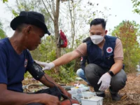 ERP beri dukungan logistik dan layanan medis bagi relawan karhutla di Palangka Raya